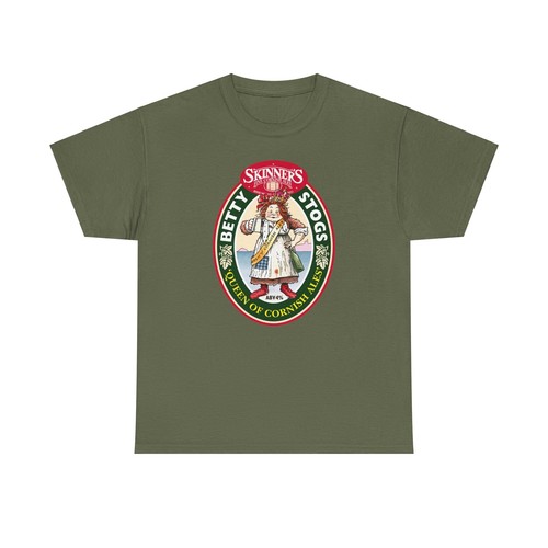 Beer Lover T-Shirt, Men's Women's Beer Tee, Betty Stogs Queen of Cornish Ales, - Picture 14 of 19
