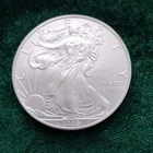 2009 U.S. Mint American Eagle 1 oz .999 Fine Silver Bullion Coin with Holder