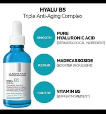 *Authentic La Roche-Posay HYALU B5 Anti-Wrinkle Serum 30ml Sealed(Exp. 12/2026+)