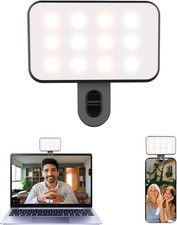 Mini Portable Selfie Light for Iphone: Rechargeable Clip on Phone Fill Lights, R