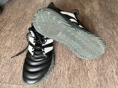 Adidas Sobakov Schwarz/ weiß/solar rot Leder US11.5 UK11 EU46 sehr guter Zustand