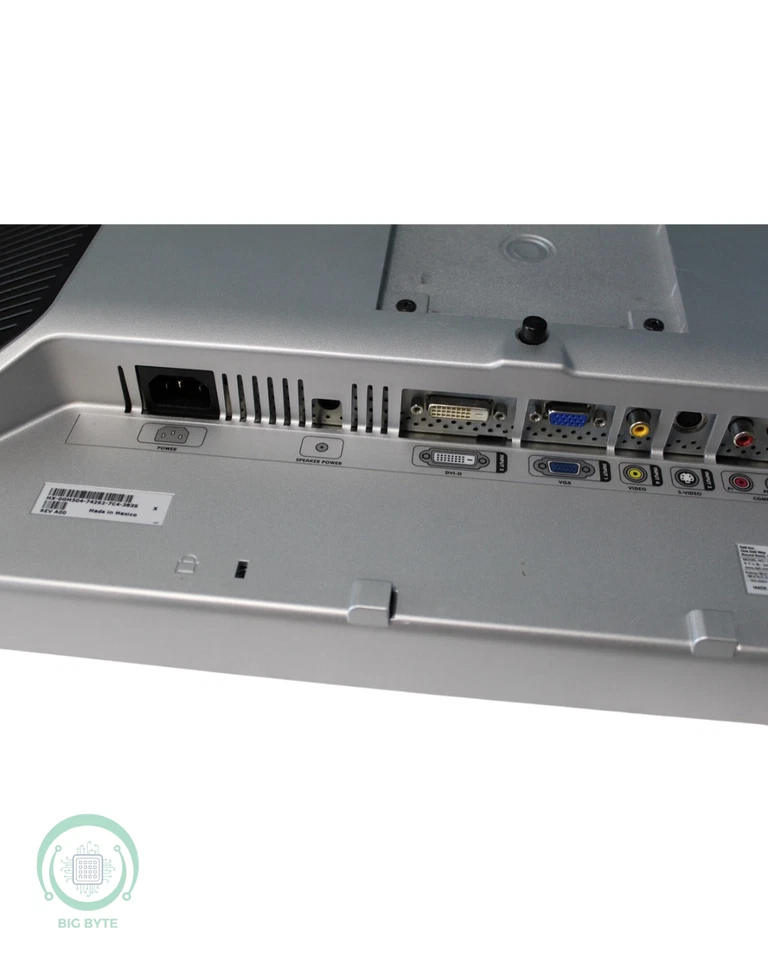 Dell 2407WFPb 24" 1920 x 1200 FHD VGA DVI RCA S-Video Component NO STAND - Image 2 of 4