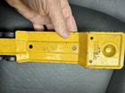 Vintage Tonka Toy Yellow Flatbed Trailer 8 Inch Metal Truck Lowboy Collectible