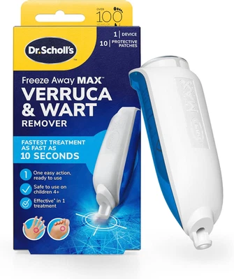 Dr. Scholl's Freeze Away Max Verruca and Wart Remover Fast effective Treatment