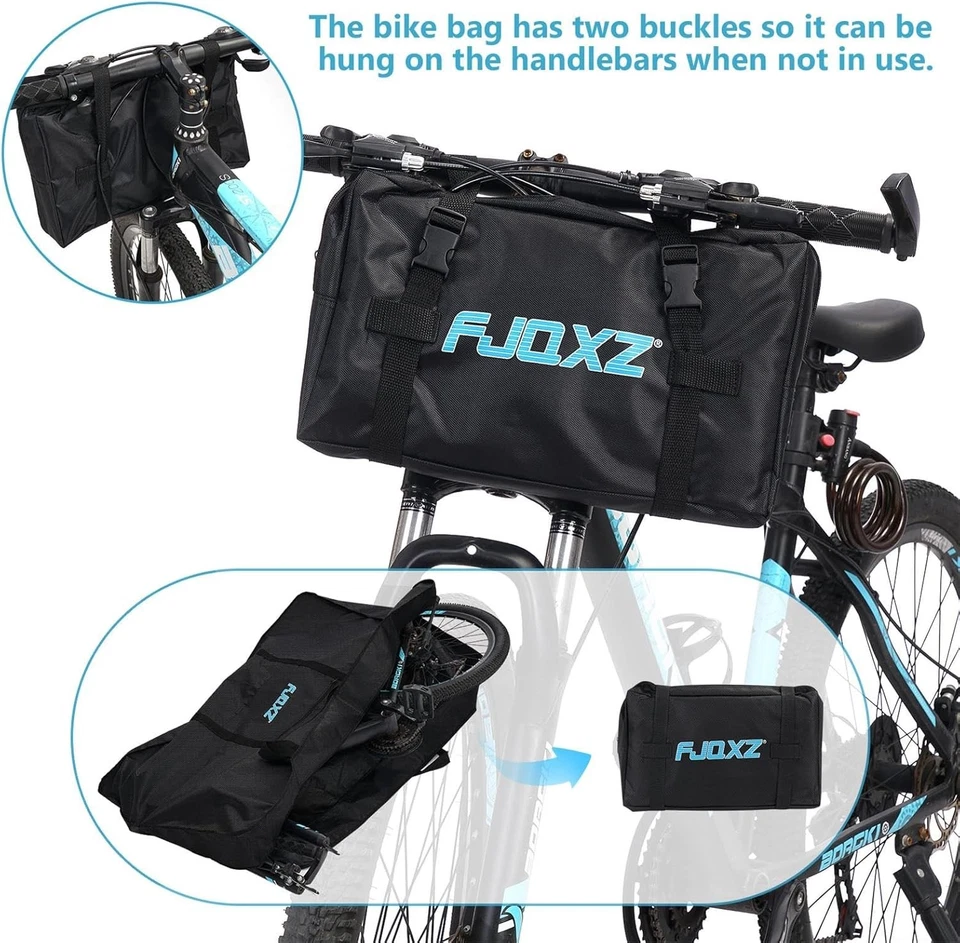 Folding Bike Travel Bag  26" Waterproof Bicycle Carry Case Bag Bike Carrier Bags - Image 3 of 4