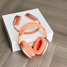 Apple AirPods Max Wireless Bluetooth Over-Ear Headphones Orange Pink