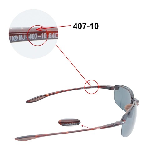 Walleva Replacement Lenses for Maui Jim Ho'okipa MJ407 -Multiple Options - Picture 2 of 30
