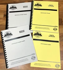 Service Manual Parts Catalog Set for John Deere 1010 Crawler Loader Tractor Shop