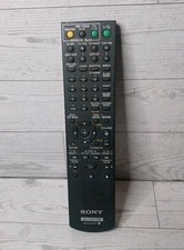Genuine Sony AV System RM-ADU007 Remote Control Works NO BATTERY COVER