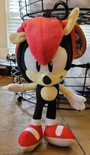 Sonic the Hedgehog 9-Inch Character Plush Toy Keychain With Zipper Pouch Sega