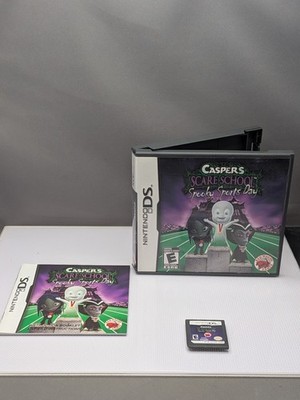 Casper s Scare School Spooky Sports Day Nintendo DS CIB Complete 