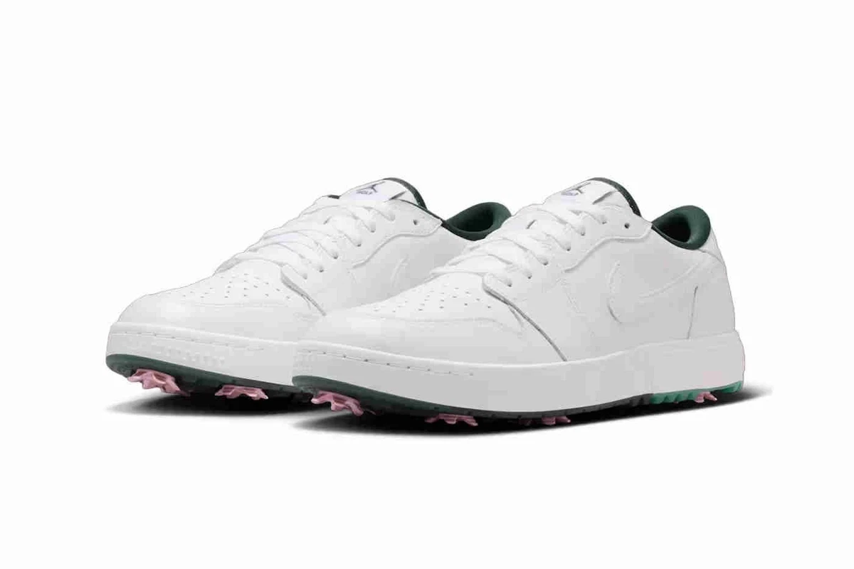 Size 11.5 - Air Jordan 1 Golf Spiked Low White Fir for sale online