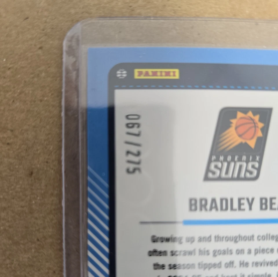 Baloncesto óptico Panini Donruss 2024-25 Bradley Beal #147 rosa brillo/275 Foto 3 de 3