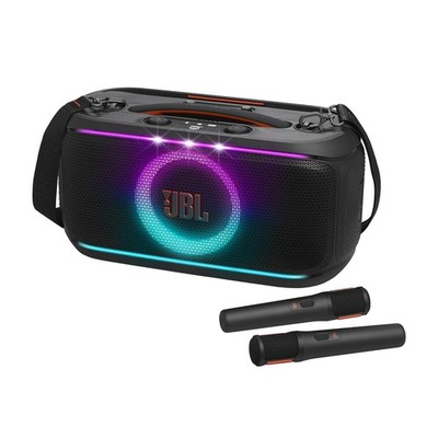 JBL PartyBox On-The-Go 2 Bluetooth Lautsprecher Kabellos Mikrofon x2 Schwarz ...