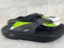 OOFOS - OOriginal Men's Sandal - Black - Size Men  s 7 Women  s 9- Free Shipping