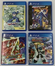 Mega Man Legacy 1 + 2, Zero / ZX Legacy Collection & Mighty No. 9 W DLC + Poster