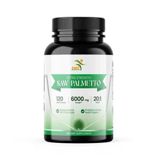 Saw Palmetto Extract 6,000mg (120 Capsules) Prostate Supplement | by SMS