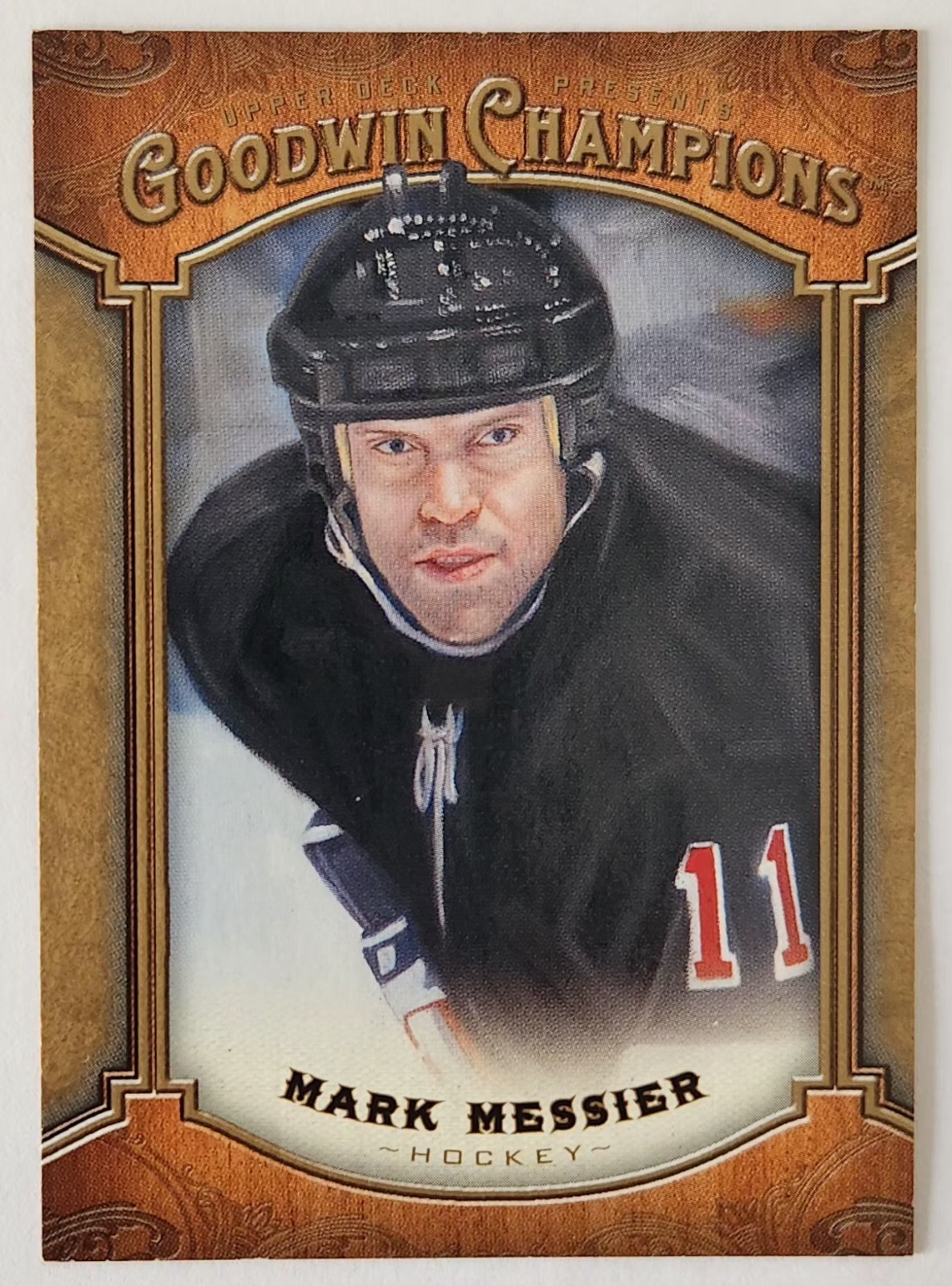 2014 Upper Deck Goodwin Champions #55 Mark Messier Edmonton Oilers HOF