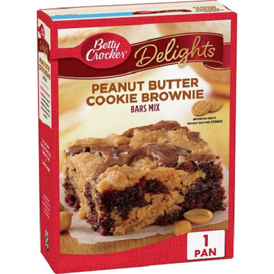 Betty Crocker Brownie Mix Peanut Butter Cookie Brownie