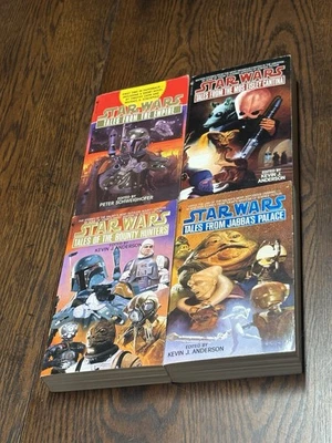 4 Star Wars Tales From Mos Eisley Empire Of Bounty Hunters Jabba’s Palace PB Lot - Image 1 of 4