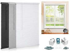 PVC VENETIAN BLINDS EASY FIT TRIMMABLE WINDOW VENETIAN BLIND FOR HOME OR OFFICE