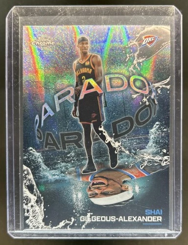 2025 Topps Chrome Shai Gilgeous-Alexander Base (RAW)