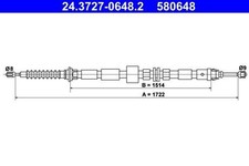 ATE Handbremsseil Seilzug Feststellbremse für FORD MONDEO III Kombi (BWY) Hinten