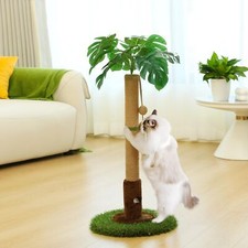 Cat Scratching Post for Indoor Cats and Kitten - 35.43" Tall Cat Scratching P...