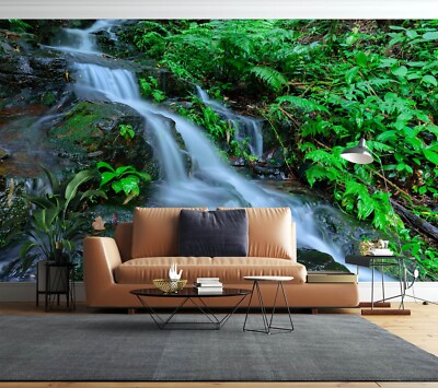 3D Leaves Fall 7402 Wallpaper Mural Paper Wall Print Indoor Murals CA Sinsin