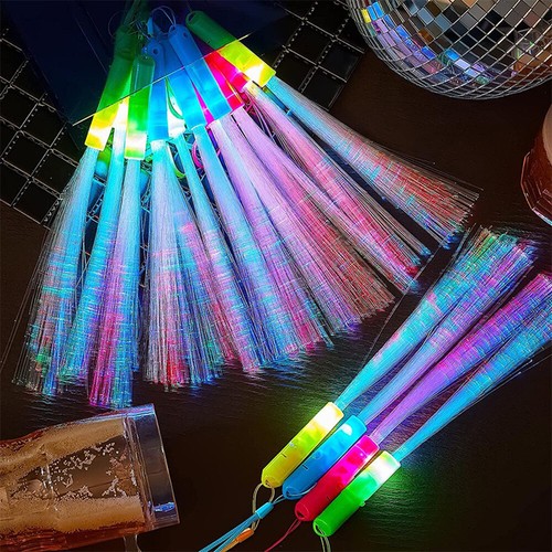 2025 Light Up Foam Sticks Wands Rally Flashing Glow Stick Party Rave LED Wands - Picture 15 of 26