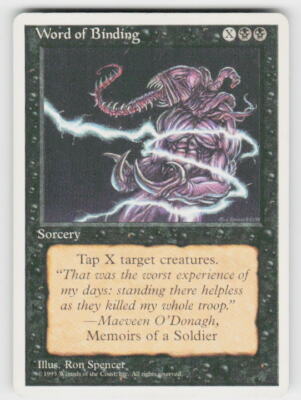 Fourth Edition Word of Binding