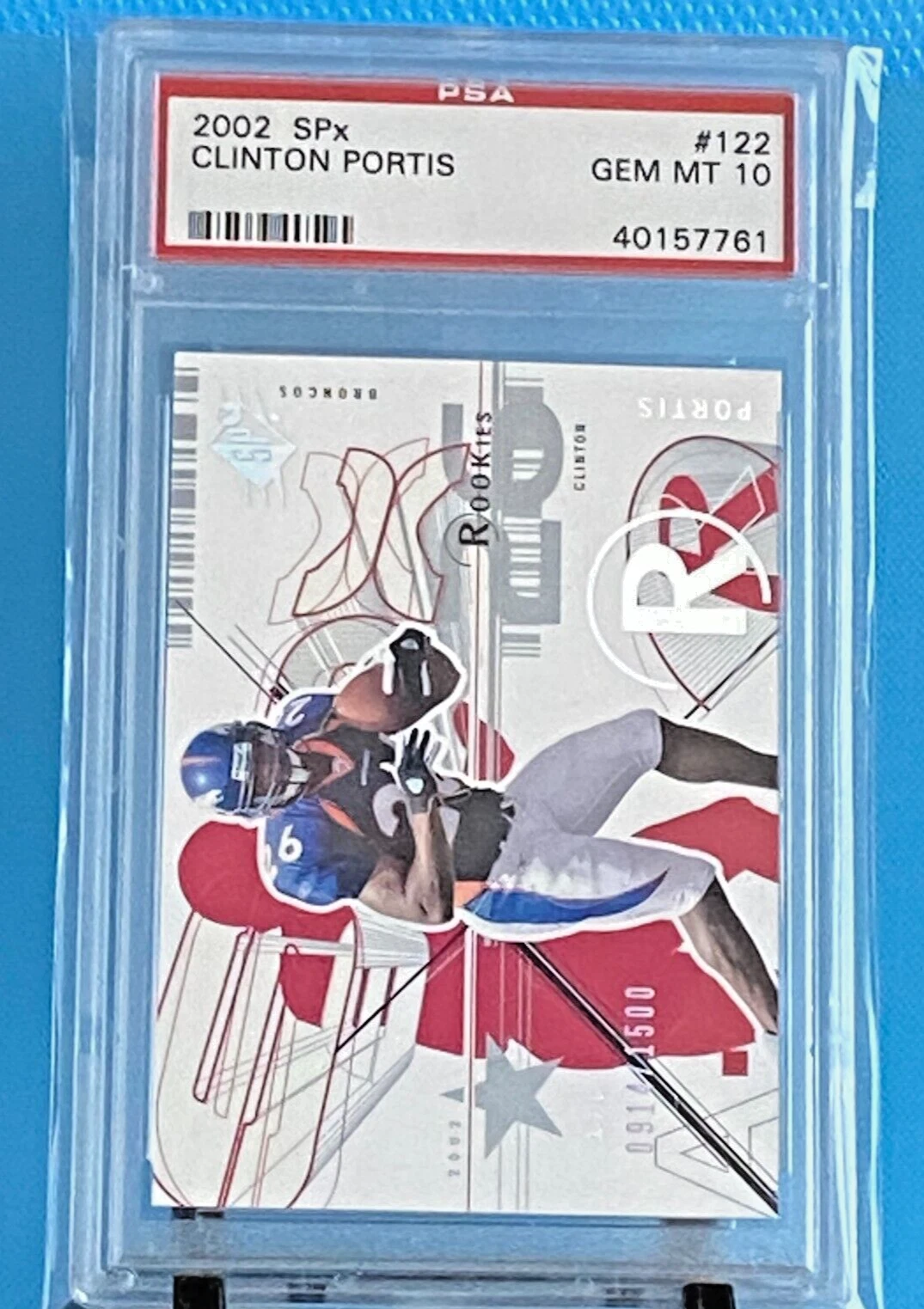 Clinton Portis Spx #122 Base