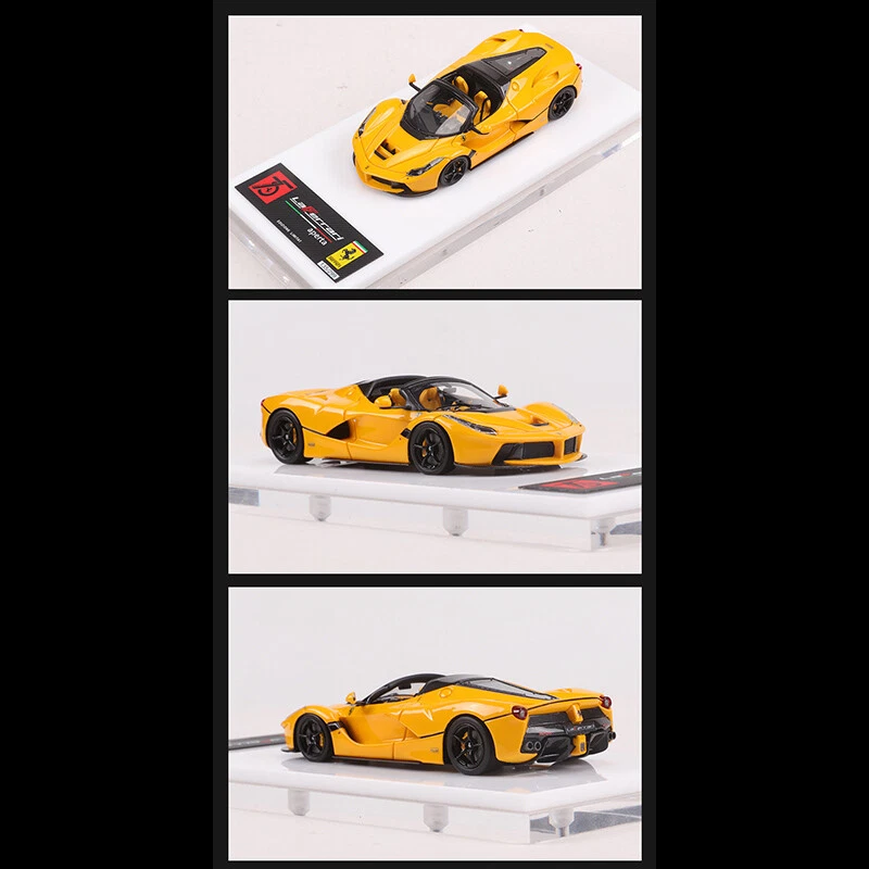1/64 DMH フェラーリ ラフェラーリ　アペルタ DMH 1:64 Blue Laferrari Aperta Convertible Sports Model
