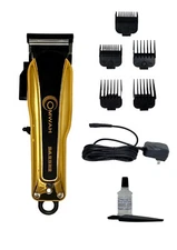 Professional Barber Hair Clipper Cordless Cutting Trimmer Kit Shaving Machine