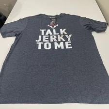 Jack Links TALK JERKY TO ME T-SHIRT Grey Size XL