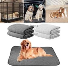 2 Pack Reusable Pee Pad Pet Puppy Whelping Mat Training Pads Non-slip Washable