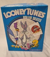 New Vintage Looney Tunes Youth Roller Skates Size 12 Brookfield BB-11
