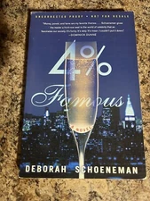4% Famous Deborah Schoeneman ARC Advance Reader Copy Proof Paperback