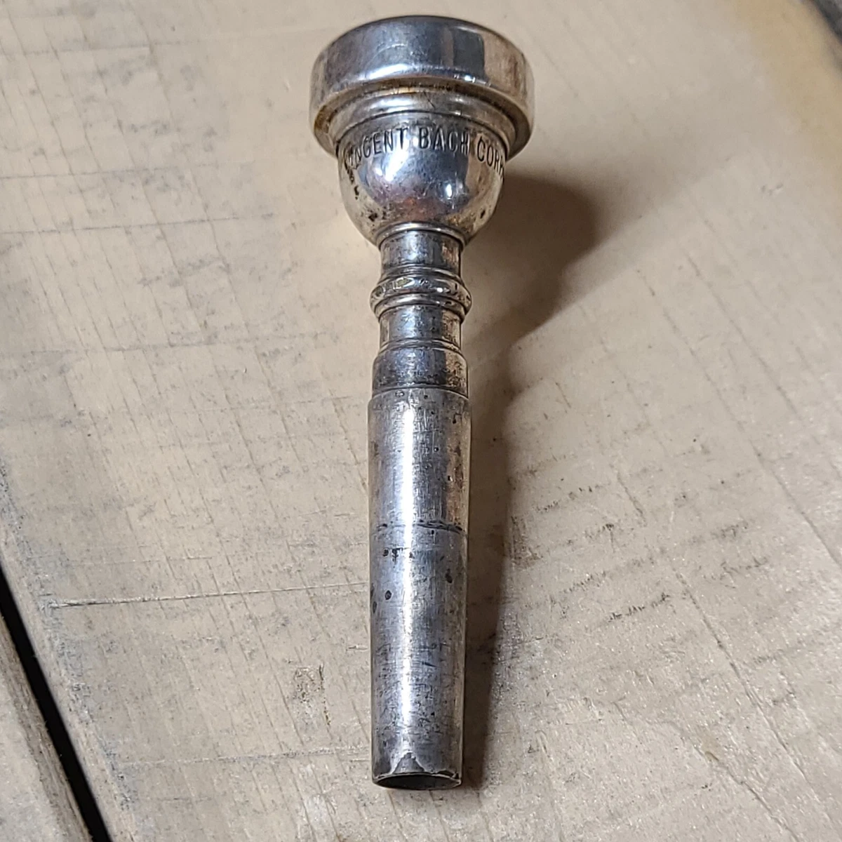 Vintage VINCENT BACH CORP. 7C Trumpet Mouthpiece Silver Plated eBay