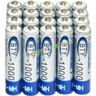 20x AAA 1000mAh 1.2 V Ni-MH rechargeable battery BTY for MP3 RC Toys Camera
