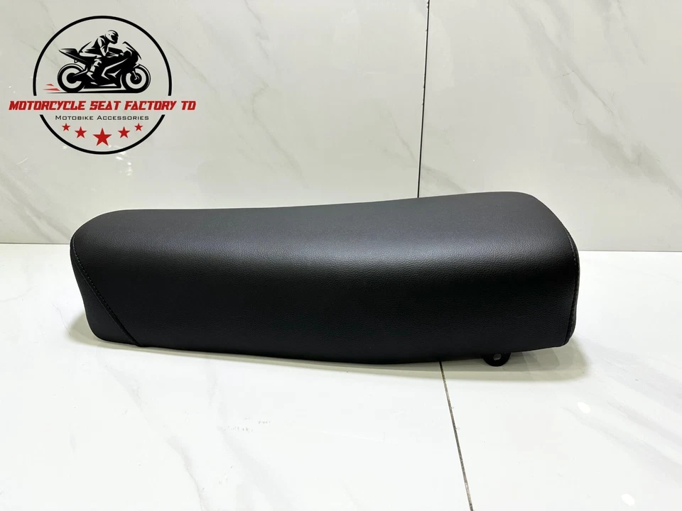 Sillín de asiento Honda CR250R Elsinore 1978-1980 78-80 negro CR250 R asiento bandeja de metal Foto 3 de 4