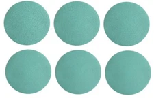 Sunmight 01423 Film Hook & Loop 6 in. No Hole Sanding Discs 2000 Grit (6 Pack)