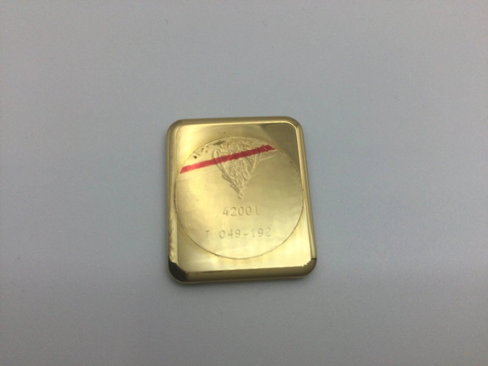 BOITIER DE MONTRE NEUF GUCCI 4200L PLAQUÉ OR JAUNE