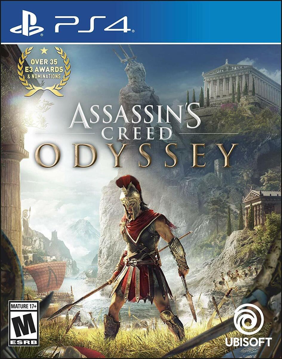 Assassins Creed Odyssey Playstation 4 PS4 PS5 Ubisoft Battle Fighting -  New!