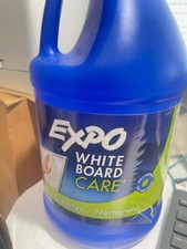 Open gallon EXPO WHITE BOARD CARE cleaner 1 GALLON 3A