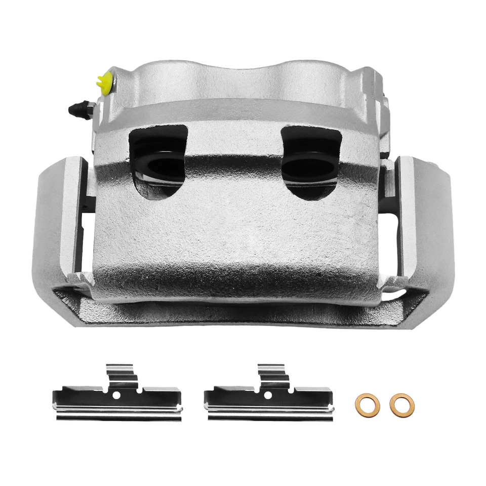 2X Front Disc Brake Caliper Pair with Bracket for Ford E-150 E-250 E-350 99-2007 Foto 2 de 4