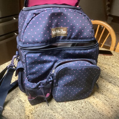 Matilda Jane Summer Fun Cooler Navy‎ Thermo Padded Backpack New Limited Edition Matilda Jane Summer Fun Navy Thermo Padded  main image 4