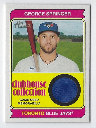 2023 Topps Heritage Clubhouse Sammlung Relikte - wählen Sie Ihre Karte - Bild 15 von 38