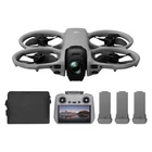 DJI Drone 3 Batteries Propeller Guard Battery 360 Degree Propeller Camera FPV