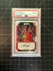 2021-22 AYO DOSUNMU AUTO PANINI PRIZM SILVER ROOKIE RC AUTOGRAPHS PSA 10